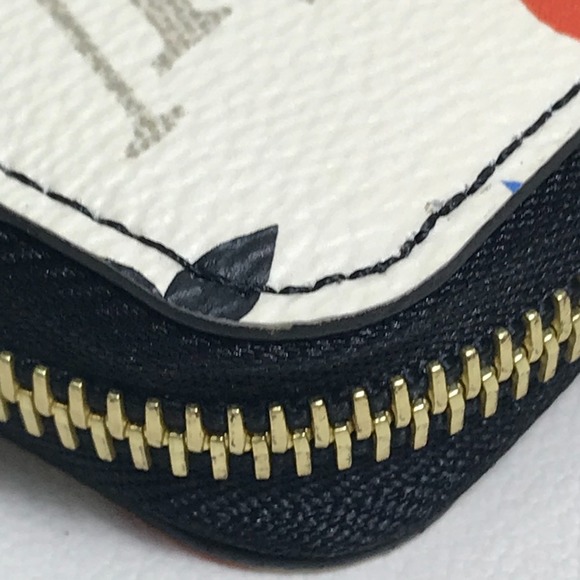 Louis Vuitton Heart Monogram Zippy Wallet Long Wallet Multicolor - Picture 2 of 7